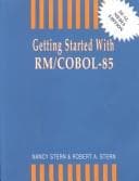 Tapa de Getting Started With Rm-Cobol-85, 5.25