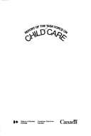 Tapa de Report of the Task Force on Child Care