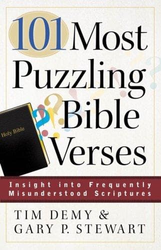 Tapa de 101 most puzzling Bible verses