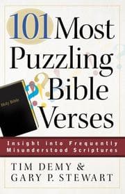 Tapa de 101 most puzzling Bible verses