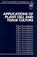 Tapa de Applications of plant cell and tissue culture