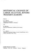Tapa de Historical change of large alluvial rivers