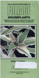 Tapa de An illustrated guide to foliage houseplants
