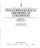 Tapa de Psychopathological disorders of childhood