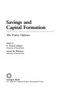 Tapa de Savings and Capital Formation