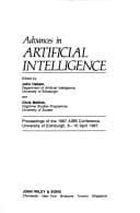 Tapa de Advances in artificial intelligence