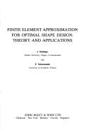 Tapa de Finite Element Approximation for Optimal Shape Design