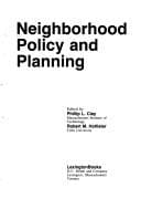 Tapa de Neighborhood policy and planning