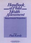 Tapa de Handbook ofchild health assessment