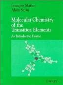 Tapa de Molecular chemistry of the transition elements