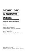 Tapa de Deontic logic in computer science