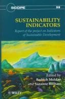 Tapa de Sustainability indicators
