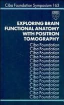 Tapa de Exploring brain functional anatomy with positron tomography