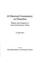 Tapa de A Historical Commentary on Dinarchus