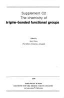 Tapa de The Chemistry of triple-bonded functional groups