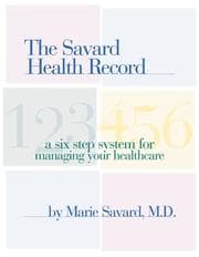 Tapa de The Savard Health Record