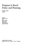 Tapa de Progress in Rural Policy and Planning