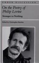 Tapa de On the Poetry of Philip Levine
