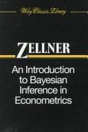 Tapa de An introduction to Bayesian inference in econometrics.