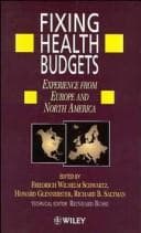 Tapa de Fixing health budgets