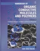 Tapa de Handbook of organic conductive molecules and polymers