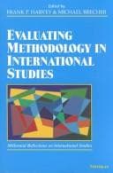 Tapa de Evaluating methodology in international studies