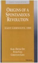 Tapa de Origins of a spontaneous revolution