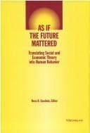 Tapa de As if the future mattered