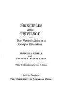 Tapa de Principles and privilege