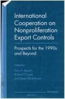 Tapa de International Cooperation on Nonproliferation Export Controls