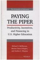 Tapa de Paying the piper