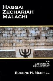 Tapa de Haggai, Zechariah, Malachi