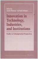 Tapa de Innovation in technology, industries, and institutions