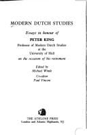 Tapa de Modern Dutch Studies