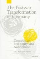Tapa de The postwar transformation of Germany