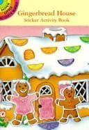 Tapa de Gingerbread House Sticker Activity Book