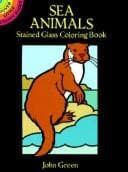 Tapa de Sea Animals Stained Glass Coloring Book