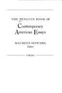 Tapa de Contemporary American Essays