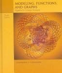 Tapa de Modeling, functions, and graphs