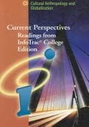 Tapa de Current Perspectives: Readings from InfoTrac® College Edition