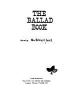 Tapa de Ballad Book