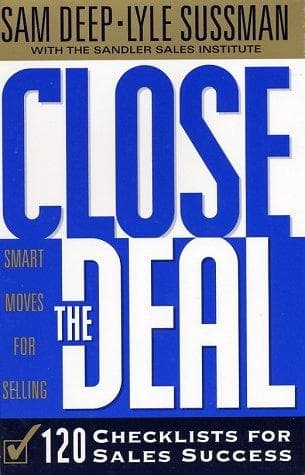 Tapa de Close the deal