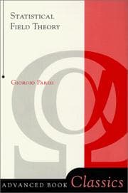 Tapa de Statistical field theory