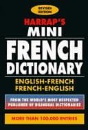 Tapa de Harrap's Mini English-French Dictionary