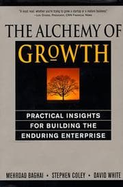 Tapa de The alchemy of growth