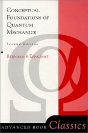 Tapa de Conceptual Foundations of Quantum Mechanics (Advanced Book Classics)