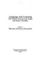 Tapa de Language and learning