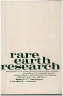 Tapa de Rare Earth Research