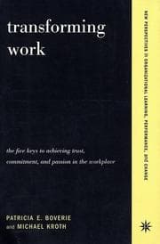 Tapa de Transforming work