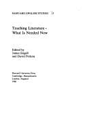 Tapa de Teaching Literature
